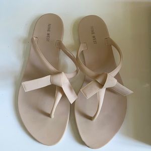 Nine West rubber sandals